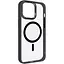 Чехол-накладка DK для Apple iPhone 12 Pro Max MagSafe Composite Metal Edge (black) - миниатюра 1