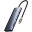 Перехідник HUB Baseus UltraJoy 10-Port (Type-C to HDMI+VGA+USB3.0*3+PD+RJ45+SD/TF3+3.5mm) (80C8) Slate Grey - мініатюра 1