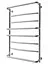 Водяной полотенцесушитель Mario Люкс 800x530/500, Хром - миниатюра 1