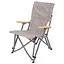 Кресло раскладное Bo-Camp Chelsea Grey серое (DAS303258) - миниатюра 1