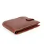 Портмоне чоловіче шкіряне Virginia Conti СВ 819 темно-руде з кнопкою - мініатюра 8
