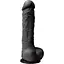 Фаллоимитатор Colours Pleasures 5 Inch 17.7 см черный - миниатюра 1