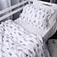 Наволочка MirSon Poplin Line Kids 03 Animals 50х50 см бежева (2200009712975) - мініатюра 5