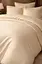 Комплект постільної білизни євро 200х220 Premium сатин бежевий TC303376157 - мініатюра 2