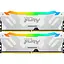 Модуль пам'яті Kingston Fury DDR5 32GB (2x16) 7600MHz Renegade RGB White XMP (KF576C38RWAK2-32) - мініатюра 1