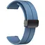 Ремінець силіконовий Tamister для годинника Magic Lock 22 мм блакитний - мініатюра 1