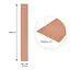 Панель-рейка в рулоне 2900х350х6мм Пудра SW-00002074 - миниатюра 3