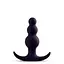 Анальна пробка Blush Anal Adventures Platinum 7.6 см чорна - мініатюра 2