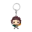 Фігурка брелок Funko Pop Фанко Поп Demon Slayer Tanjiro Клинок розсікаючий демонів Танджиро 4 см DS TK KC 4 - мініатюра 2