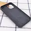 Чохол Silicone Case Full Protective (AA) для Apple iPhone 16 (6.1) Сірий / Dark Gray - мініатюра 3