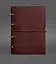 Кожаный блокнот А4 на кольцах (Софт-бук) 9.0 в мягкой обложке красный - миниатюра 1