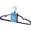 Вішалка для одягу Idea Home 40.5×21×0.3 см 8 шт. темно-синя (7043036) - мініатюра 1