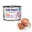 Вологий лікувальний корм Kattovit Veterinary Diabetes для котів з діабетом та ожирінням, банку 185 г - мініатюра 1
