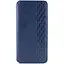 Кожаный чехол-книжка Getman Cubic PU для ZTE Blade A55 4G Синий - миниатюра 1