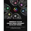 Комп'ютерна миша Marvo M720W бездротова безшумна 6colors-LED 8 кнопок Fast Key 4800 dpi Black - мініатюра 5