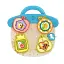 Бізіборд HE 8089, музична розвивальна іграшка з підсвічуванням і мелодією, для дітей від 18 місяців, блакитний - мініатюра 1
