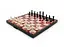 Ігровий набір 3в1 магнітні шахи шашки нарди METR+ 9831N подарунковий набір в коробці Червоний/Чорний - мініатюра 9