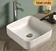 Умивальник Volle 36x36 13-01M-035, Білий матовий - мініатюра 2