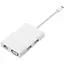 Адаптер хаб Xiaomi Mi Usb-C to VGA and Gigabit Ethernet Multi-Adapter ZJQ04TM переходник - миниатюра 1