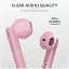 Наушники TWS Trust Primo Touch True Wireless Mic Pink (23782) - миниатюра 7
