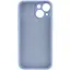 Чохол Epik Silicone Case Full Camera Protective AA для Apple iPhone 14, 6.1 Блакитний/Lilac Blue - мініатюра 2