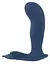 Стимулятор простаты You2Toys Vibrating Butt Plug With Nubs, 11.7 см синий - миниатюра 3