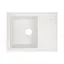 Кухонна мийка Lidz 620x435/200 WHI-01 (LIDZWHI01620435200), Білий - мініатюра 1