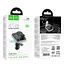 АЗП з FM-модулятором HOCO E86 Alegria 48W dual port PD30W+QC3.0 car BT FM transmitter Black - мініатюра 2