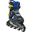 Ролики Rollerblade Microblade 33-36.5 Black-Blue (1012-86B0751530-NF01-33-36.5) - мініатюра 4