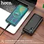 УМБ Hoco Serenity digital display large capacity power bank DB34B 30000mAh 3 порта чорна - мініатюра 6