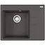 Кухонна мийка Franke Centro, фраграніт, прямокутник, з крилом, 620х500х200мм, чаша - 1, врізна, CNG 611-62 TL, сірий сланець - мініатюра 1