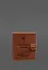 Кожаная обложка-портмоне для удостоверения офицера ГНСУ 11.2 светло-коричневая Crazy Horse - миниатюра 2