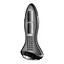 Анальна пробка Satisfyer Rotator Plug 1+ 12.8 см (чорний) - мініатюра 3