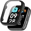 Чехол-накладка DK Пластик Gloss Glass Full Cover для Xiaomi Redmi Watch 3 Active / 3 Lite (black) - миниатюра 1