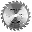 Диск пильный победитовый по дереву Yato 165x16x2.2x1.5мм (YT-60590) - миниатюра 1