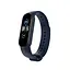Ремешок для фитнес-браслета Lemfo для Xiaomi Mi Band 5, 6, 7 темно-синий - миниатюра 3