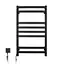 Электрический полотенцесушитель Navin Stugna 480x800 Sensor левый черный муар 12-028153-3680, Черный матовый, Левое, Электронный - миниатюра 3