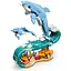 Конструктор LEGO Creator Морские животные: красивые дельфины 542 детали (31385) - миниатюра 4