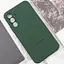 Чохол Lakshmi Silicone Cover Full Camera AAA with Logo для Samsung Galaxy A56 Зелений/Cyprus Green - мініатюра 5