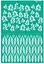 Трафарет багаторазовий самоклеючий №1140 Фоновий 13×20см Emotion & Romance Rosa Talent - мініатюра 1