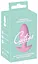 Анальная пробка Cuties Mini Butt Plug 8 см (розовый) - миниатюра 13
