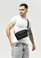 Мужская сумка бананка Sambag Harvi черная 24×16×6 см (88213001m) - миниатюра 2