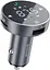 Автомобільний зарядний пристрій Proove FM Launcher Sound Sync 30W (PD+QC3.0) Type-C+USB gray (FMSS30110003) - мініатюра 1