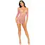 Міні-сукня Leg Avenue Heart net mini dress Pink One size - мініатюра 5