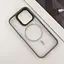 Чохол TPU+PC Blueo Skin Friendly Frosted with MagSafe для Apple iPhone 15 Pro 6.1 Сірий - мініатюра 4