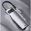 USB-хаб Baseus Metal Gleam Series 8-in-1 Multifunctional Type-C HUB Space Gray (CAHUB-CV0G) [77937] - мініатюра 11