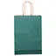 Подарочный пакет Yiwu 15х8х21 см 12 штук зеленый HP-10359-5GR - миниатюра 1