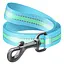 Поводок для собак нейлоновый Waudog Nylon светонакопительный Ш 20 мм Д 122 см голубой - миниатюра 4