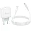 МЗП Borofone BA99A Breeze PD20W (1USB-C) + кабель Type-C to Type-C White - мініатюра 4