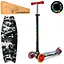 Самокат детский MAXI iTrike JR 3-055-1-WP12 с подсветкой - миниатюра 1